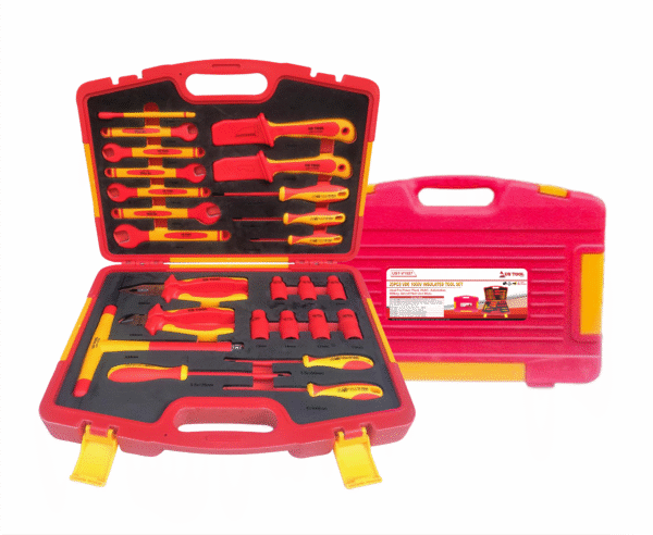 UST-V1527, 25Pcs VDE 1000V Insulated Tool Set