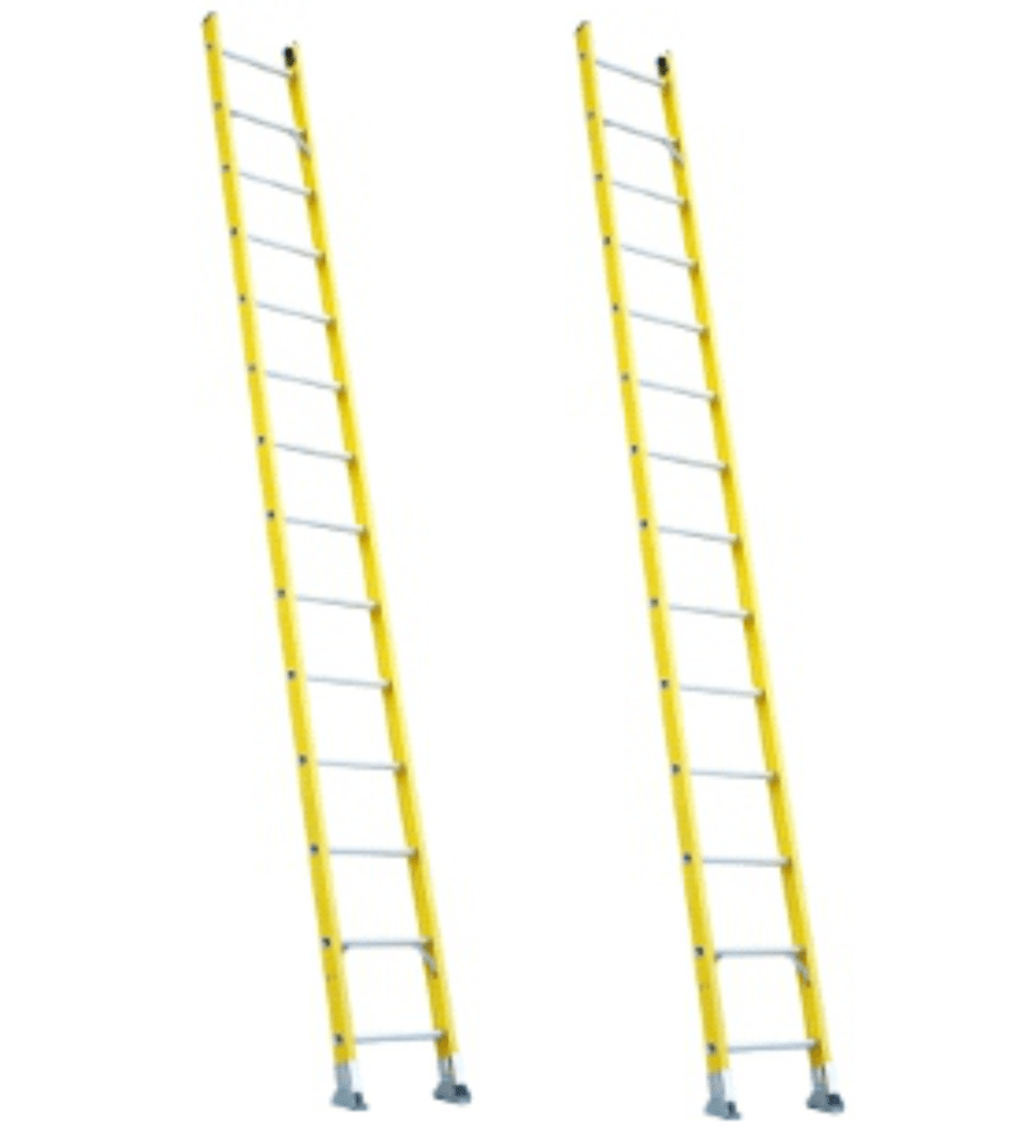 USTFFL0020 NonExtendable HeavyDuty Insulating Fiber Glass Ladder
