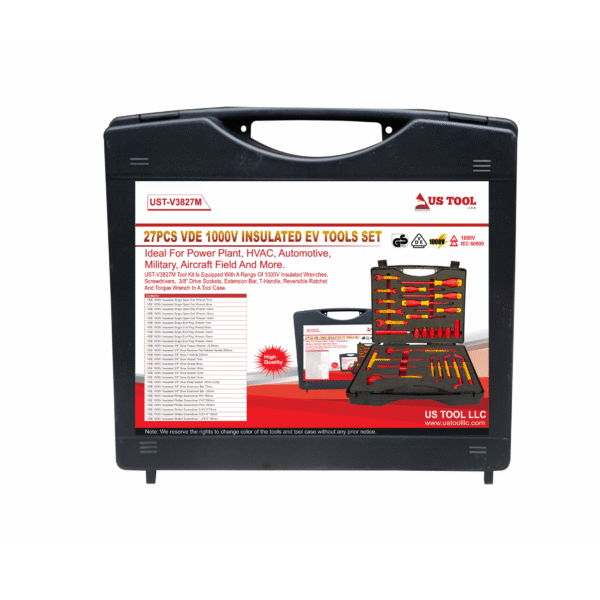 UST-V3827M 27Pcs VDE 1000V Insulated EV Tool Set - Image 2