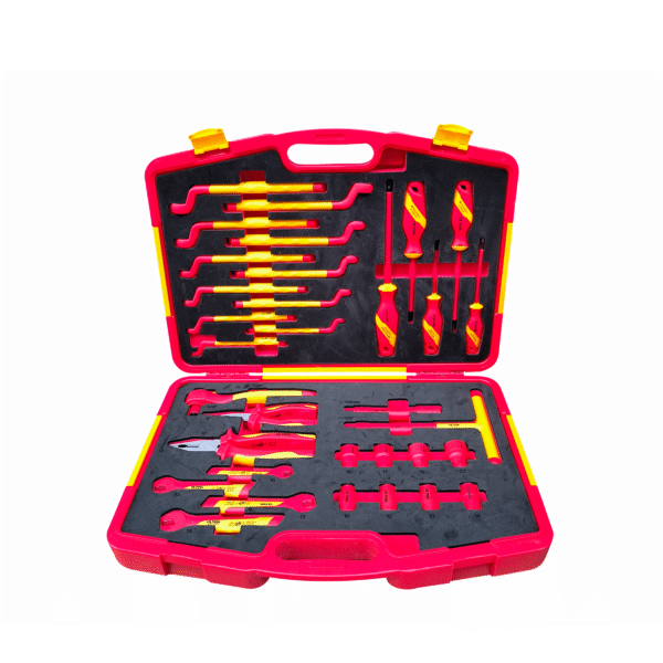 UST-V3833T 33Pcs VDE 1000V Insulated 3/8" Drive EV Tool Set - Image 3